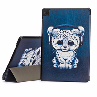 Dėklas Reach Smart Leather Samsung X210/X215/X216 Tab A9 Plus 11.0/X230/X235/X236 Tab A11 Plus 11.0 sad cat