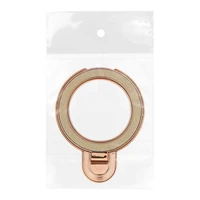 Telefono stovas CIRCLE GLITTER – lipnus – auksinis