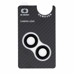 Grūdintas stiklas Tel Protect 3D objektyvo Aramid serija kamerai Iphone 15/15 Plus (2 objektyvai)