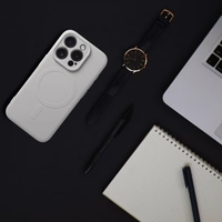 Dėklas "Silicone Mag Cover" skirtas Samsung S948 S26 Ultra pilkas