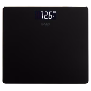 Перезаряжаемые напольные весы ADLER AD 8194b с USB-C, чёрные
