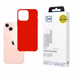 Dėklas telefonui iPhone 14 Plus iš 3mk Matt Case serijos - raudonas