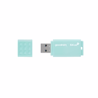Goodram UME3 USB atmintukas 64 GB USB A tipo 3.2 Gen 1 (3.1 Gen 1) Turkis