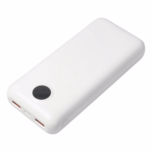 Išorinė baterija VEGER 20000 mAh PD QC3.0 2A20W L20S (VP2039PD / W2039PD) balta