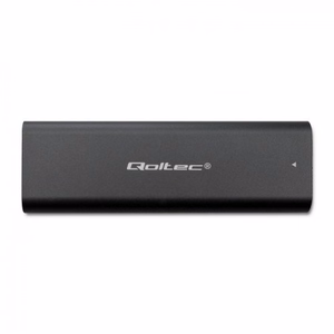 Qoltec 50311 SSD disko dėklas juodas M.2