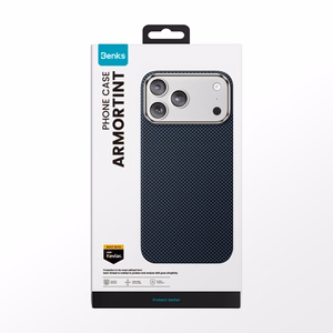Benks Magnetic Armor Tint Kevlar 1000D (A069) Iphone 17 Pro mėlynas