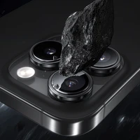 Benks grūdintas stiklas DR Sapphire objektyvo apsauga kamerai, skirtas iPhone 16/16 Plus (2 objektyvai), juoda