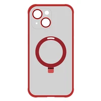 Tel Protect Magiškas MagSafe su stovu dėklas iPhone 13 (m) - raudonas (m)