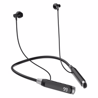 Dudao U5 Max Bluetooth Neckband belaidis ausinės - juodas
