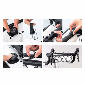 Rockbros TL002 ROAD TO SKY 1.5L Waterproof Handlebar Bike Bag - White