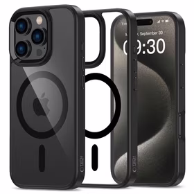 Tech-Protect MagMat Magnetinis dėklas telefonui iPhone 16 Pro - skaidrus