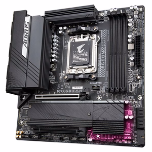 Pagrindinė plokštė GIGABYTE AMD B650 SAM5 Micro-ATX DDR5 4 lizdai