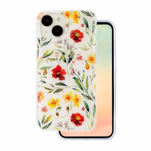 Glow Glam dėklas telefonui iPhone 12 6,1" baltas