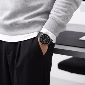 Tech-Protect Defense 2-Pack dėklas, skirtas Samsung Galaxy Watch 44mm – skaidrus ir matinis juodas