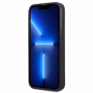 Karl Lagerfeld Perforuotas dėklas telefonui iPhone 13 Pro Max 6.7" - juodas