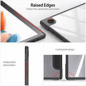 Dėklas Dux Ducis Toby Samsung X200/X205 Tab A8 10.5 2021 mėlynas