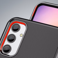 Thunder Case dėklas Samsung Galaxy A24 4G silikoninis šarvuotas dėklas juodas