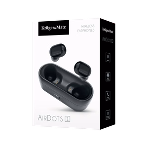 Kruger&Matz Air Dots 1 TWS belaidės į ausis įstatomos ausinės
