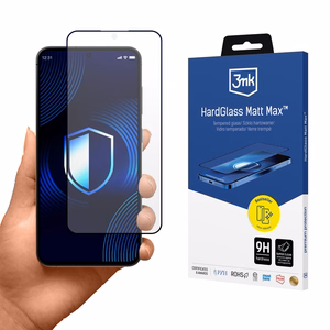 Matinis grūdintas stiklas 3mk HardGlass Matt Max Samsung Galaxy S25+