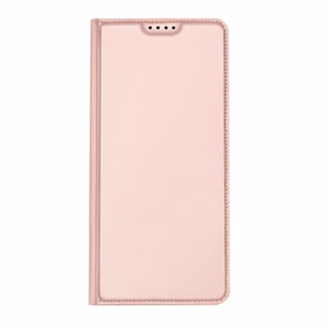 Dux Ducis Skin Pro dėklas telefonui Xiaomi 13 Pro su kortelių laikikliu ir stovu rožinis