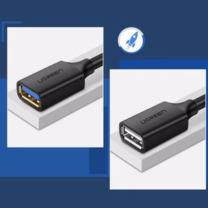 USB laidas Ugreen USB 3.0 lizdas - USB 3.0 kištukas 1M