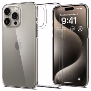 Spigen Airskin Hybrid чехол для iPhone 15 Pro Max - прозрачный