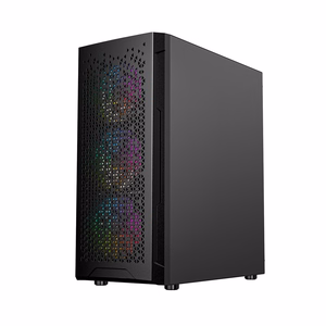 Gembird CCC-FC-400X Fornax 400X Gaming ARGB juodas kompiuterio korpusas