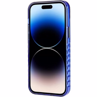 Dėklas telefonui Audi IML Big Logo MagSafe iPhone 14 Pro - mėlynas