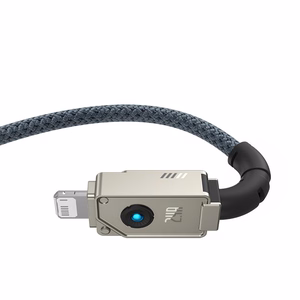 Baseus Unbreakable USB-A į Lightning laidas 1 m, 5V-2.4A, baltas