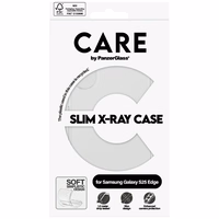 CARE by PanzerGlass Fashion X-Ray dėklas telefonui Samsung Galaxy S25 Edge – permatomas