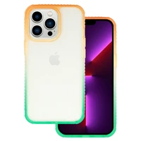 IDEAR dėklas W15 Iphone 14 Plus oranžinis-mėtų