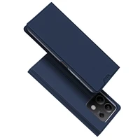 Dux Ducis Skin Pro dėklas su atvartu ir kortelių skyriumi Xiaomi Redmi Note 13 5G - mėlynas