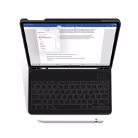 Tech-Protect SC Pen + Keyboard dėklas su klaviatūra iPad 10.9" 2022 - juodas
