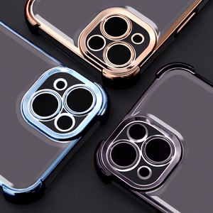 Anti Shock Chrome case for Samsung Galaxy A35 5G blue