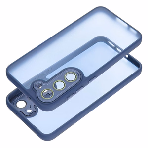 VARIETE dėklas telefonui SAMSUNG S23 tamsiai mėlynas