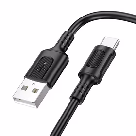 Borofone Kabel BX111 Feliz (m) - USB iki Type C - 3A 1 metras juodas