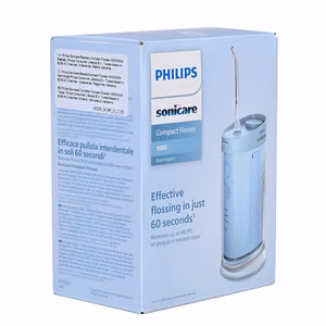 Philips Sonicare Compact Flosser 1000 HX3333/24 – kompaktiškas burnos irigatorius
