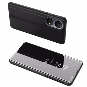 Dėklas telefonui Clear View Honor X7 / Honor Play 30 Plus flip dėklas juodas