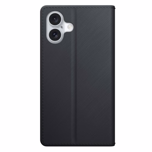 3mk piniginės tipo dėklas telefonui iPhone 16 - juodas