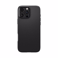Spigen Liquid Air dėklas telefonui iPhone 16 Pro Max - juodas