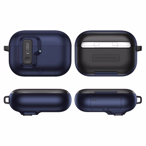 Tech-Protect Slim Hook dėklas AirPods Pro 3 tamsiai mėlynas