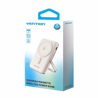 Vention 10000mAh 20W - magnetinis išorinis akumuliatorius (baltas)