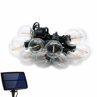 Forever Light LED Solar Garland SUNARI FLS-120 5,5m + 10 bulbs clear G40 IP44