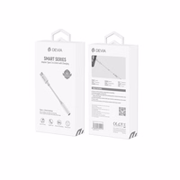 Devia adapteris EC608 USB-C - 3,5 mm lizdas baltas