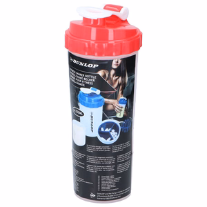 Dunlop sportinis kokteilių plaktuvas su patogiu uždarymu, 550 ml