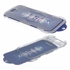 6D Pro Veason lengvai montuojamas stiklas + aplikatorius - Iphone 13 Pro / 14 juodas