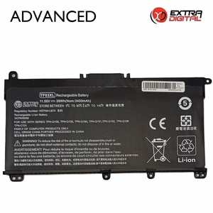 Nešiojamo kompiuterio baterija HP TF03XL, 3400mAh, Extra Digital Advanced