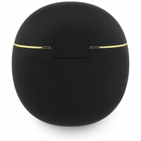 Guess Gold Line Triangle TWS ausinės juodas