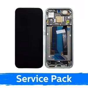 Ekranas skirtas Xiaomi Poco X8 Pro su rėmeliu / Cyan / (Service Pack)