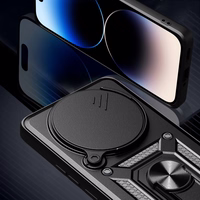 Tech-Protect CamShield Pro dėklas Xiaomi Redmi Note 14 Pro 5G / Poco X7 5G - Matinis juodas